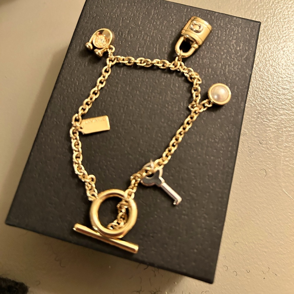 Coach Charm Bracelet- Brand New/Never Worn